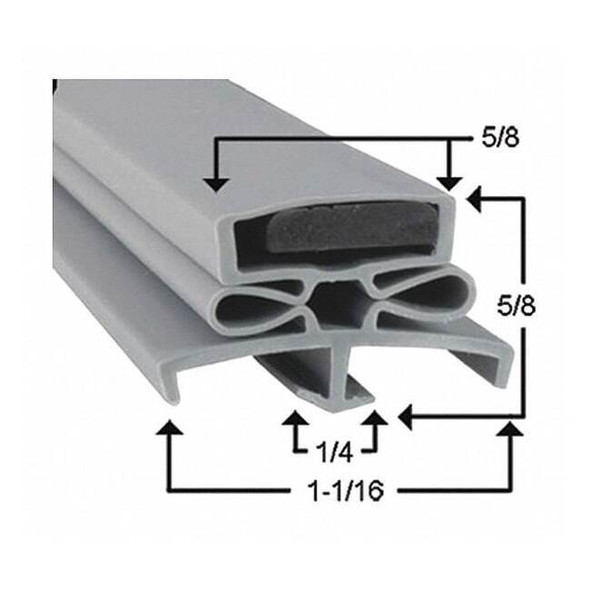 Traulsen Door Gasket,29-1/4" x 73-5/8" SER-37698-00