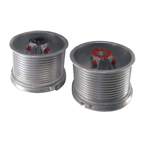 American Garage Door Supply Cable Drum, Aluminum, 3 3/8 in L, PK2 5250-18S