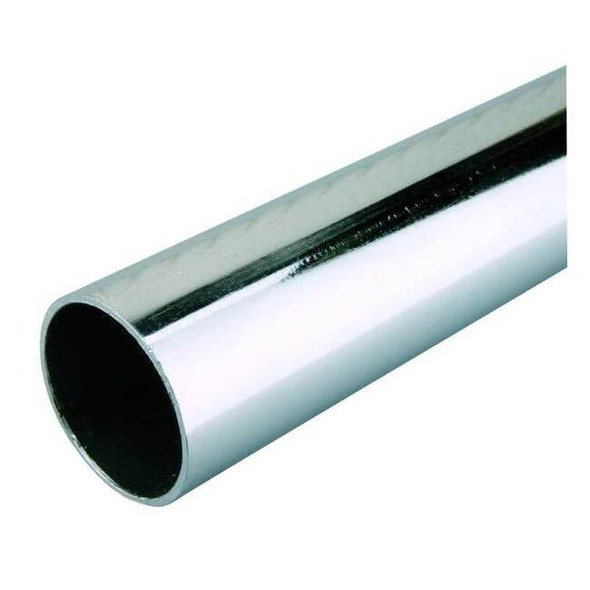 John Sterling Closet Pole,Chrome,72 in L 0015-6CH