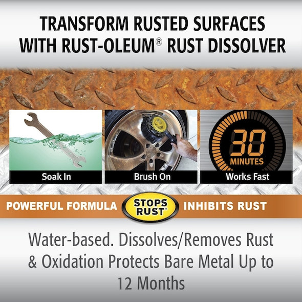 Rust-Oleum Automotive Rust Dissolver, 1 Gal 286746