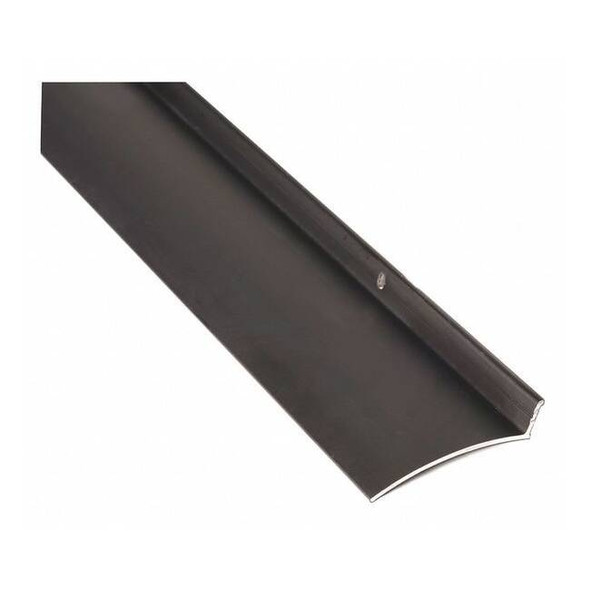 National Guard 5/8"H x 2-1/2"W x 76"L Alum. Rain Drip Guard 16DKB-76