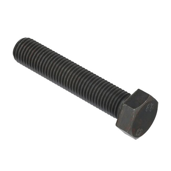 Class 8.8, M20-2.50 Hex Head Cap Screw, Black Oxide Steel, 100 mm L, 10 PK