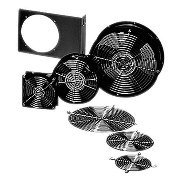 Nvent Hoffman Axial Fan,Square,100 CFM A4AXFN24