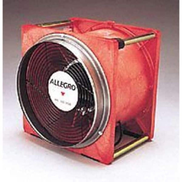 Allegro Industries Confined Space Fan,Orange,18" W 9515