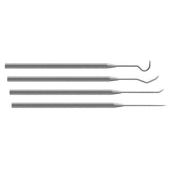 Moody Tool Precision Hook/Pick Set,SS,5 13/16"L 55-1784