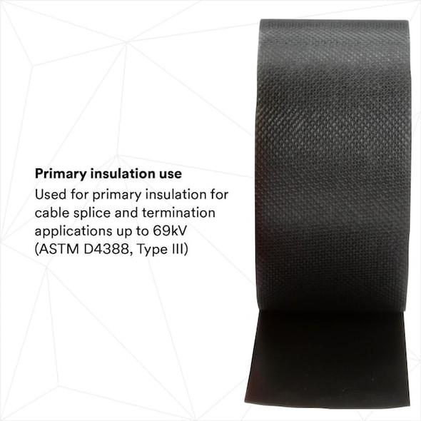 3m Electrical Tape, Black, 10 yd L, 2 in W 23-2X30FT