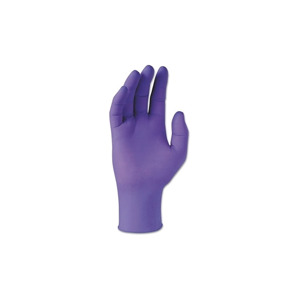 Purple Nitrile™ Disposable Exam Gloves, Beaded Cuff, Unlined, X-Large, 6 mil