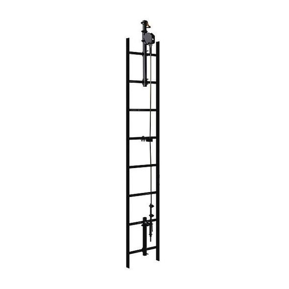 Lad-Saf Cable Vertical Safety System, 60 ft Length, 620 lb Weight Capacity