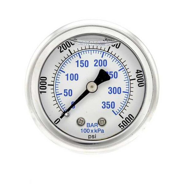 Pic Gauges Pressure Gauge,1/4 in. NPT,2 in. 202L-204R Pic Gauges Pressure Gauge,1/4 in. NPT,2 in. 202L-204R