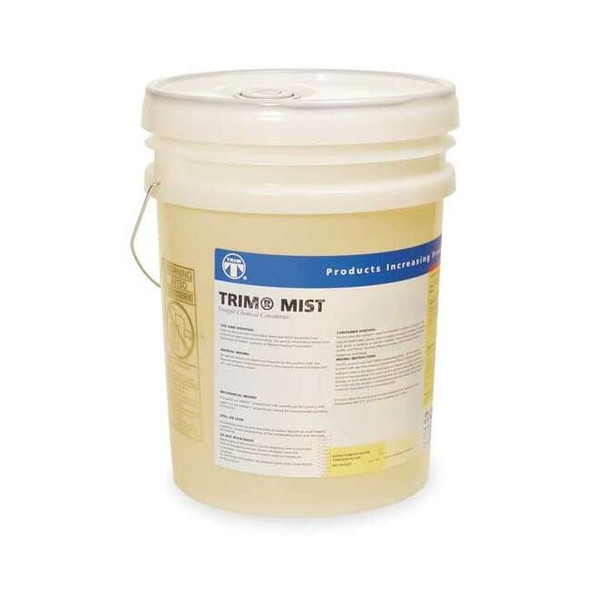 Trim Cutting Oil, MIST, Synthetic, 5 gal, Pail, Light Yellow MIST-5G