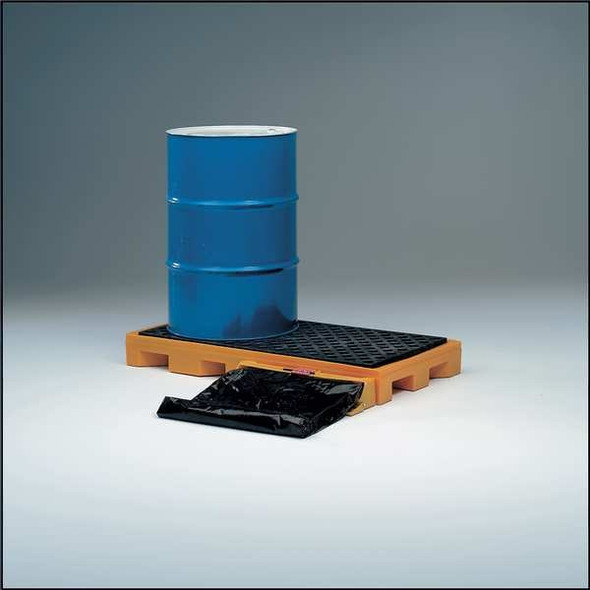 Ultratech Spill Deck, 88 gal Spill Capacity, 2 Drums, 3,000 lb Load Capacity, Polyethylene 2329