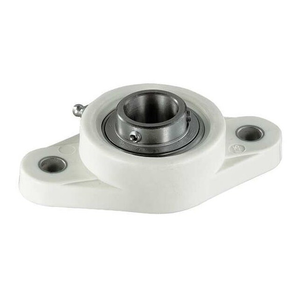 Ntn Flange Bearing,2-Bolt,Ball,1" Bore ZUCNFL205-16