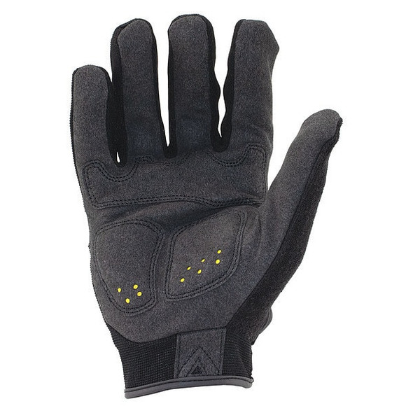 Command(TM) Mechanics Touchscreen Gloves, Nylon Palm, Polyester Back, S, Black