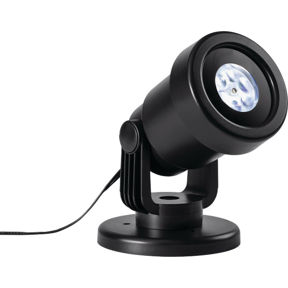 Alpine LED 24W 120V Rotating Snowflake Laser Light Projector Pack of 9