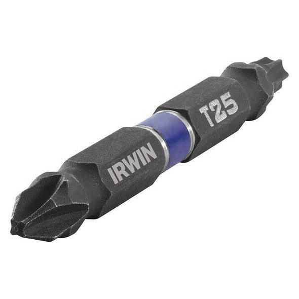 Irwin DblEndedDriverBit,0.25" Hex,L:2.5",PK2 IWAF32DEP2T252