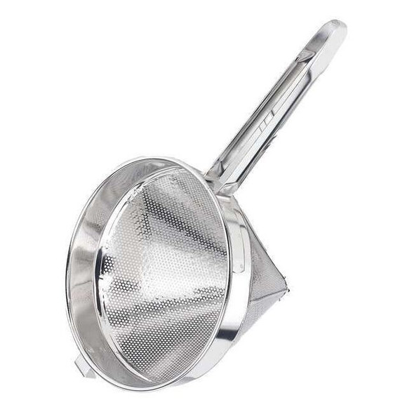 Crestware Mesh Strainer,11-3/4" H,Steel,Fine CCS10F