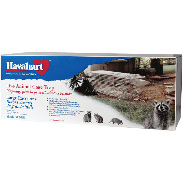 Havahart Professional Galvanized Steel 42 In. Extra-Large Live Animal Trap 1081 738795