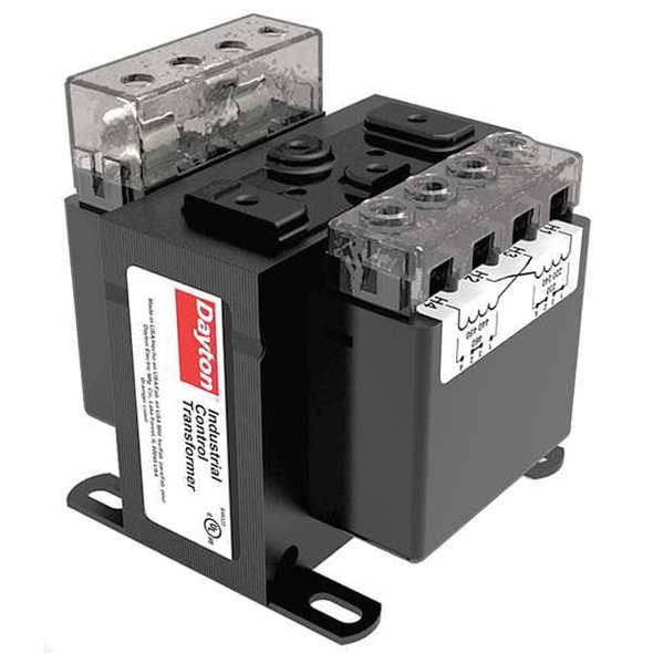Dayton Control Transformer, 250 VA, 120V AC, 208/277V AC 31EH16