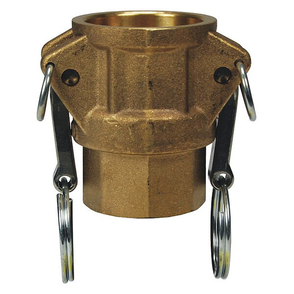 Dixon Cam and Groove Coupling,3/4",Brass G75-D-BR
