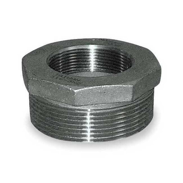 Manufacturer Varies 2" x 1/4" MNPT x FNPT SS Hex Reducing Bushing 4381035090
