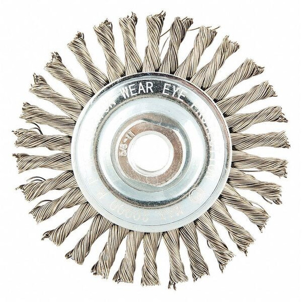 Manufacturer Varies Wire Wheel Brush,Twisted,Stainless Steel 66252839039 Manufacturer Varies Wire Wheel Brush,Twisted,Stainless Steel 66252839039