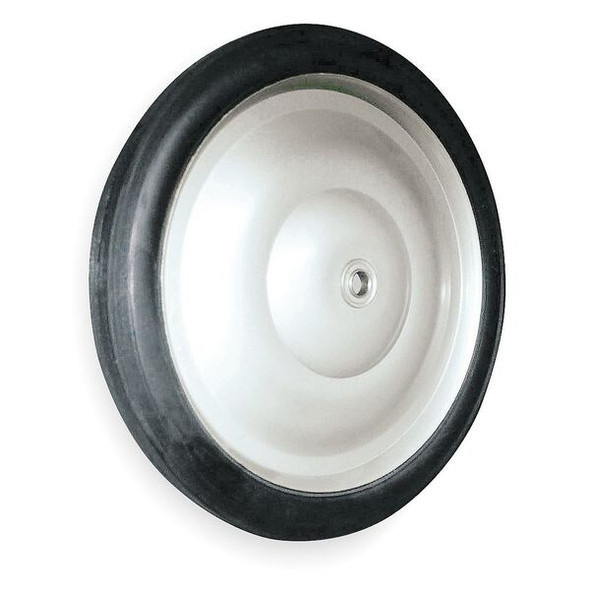 Dayton Semi Pneumatic Wheel,Rubber,For 5Z082 1ANV2 Dayton Semi Pneumatic Wheel,Rubber,For 5Z082 1ANV2