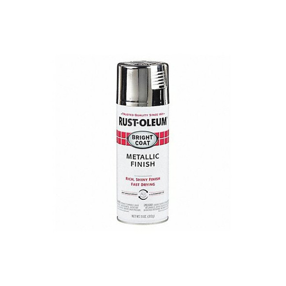 Rust-Oleum Spray Paint,Chrome,11 oz. 7718830 Rust-Oleum Spray Paint,Chrome,11 oz. 7718830