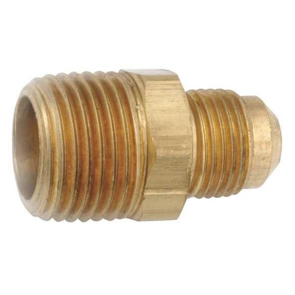 Manufacturer Varies Strt, Brass, Flared 1/2 in, MNPT 3/8 in 704048-0806