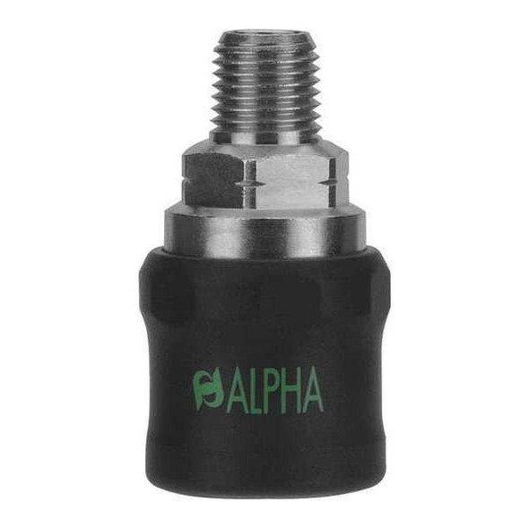 Aignep Usa Quick Connect,Socket,1/4" Body,1/4"-18 80621-04 Aignep Usa Quick Connect,Socket,1/4" Body,1/4"-18 80621-04