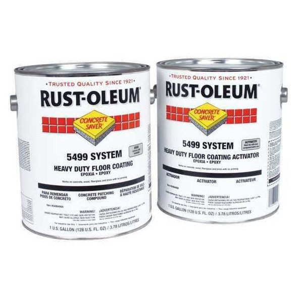 Rust-Oleum Concrete Repair Compound, Pail, Gray, 5499 5499499