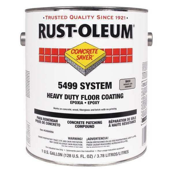 Rust-Oleum Concrete Repair Compound, Pail, Gray, 5499 5499499