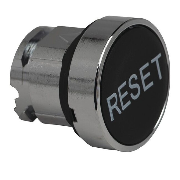 Schneider Electric Push-Button, 22 mm, Black ZB4BA222