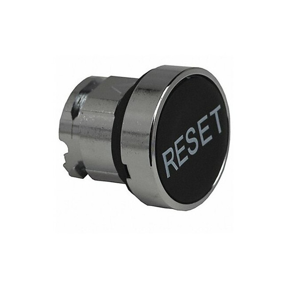 Schneider Electric Flush Push Button,Black,Non-Illum,22mm ZB4BA222