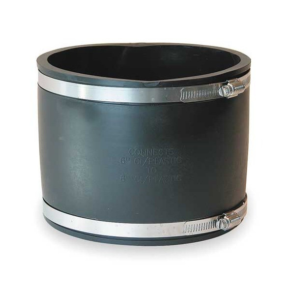 Manufacturer Varies Flexible Coupling,PVC,6 in For Pipe Size 1056-66