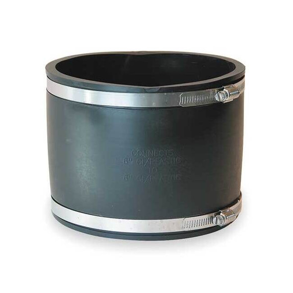 Fernco Flexible Coupling,For Pipe Size 6" x 6" 1056-66