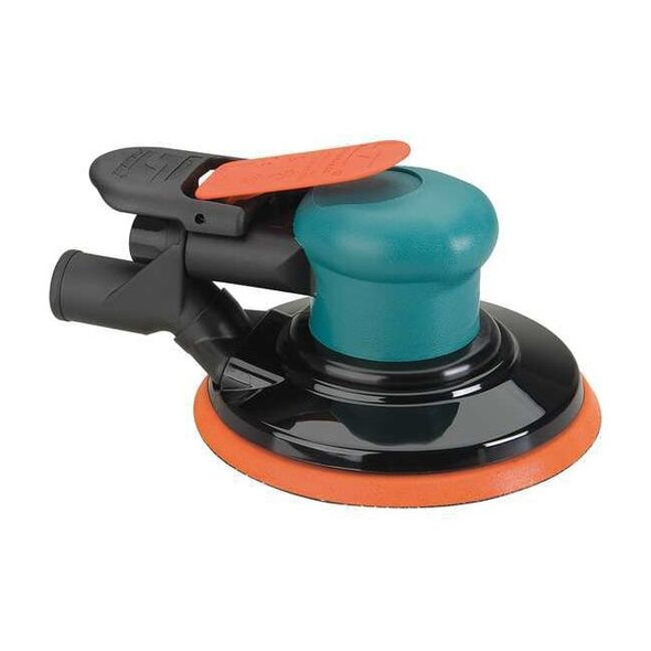Dynabrade Air Orbital Sander, 6 in Disc Dia, Palm 59014