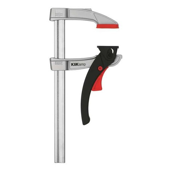 Bessey 8 in Bar Clamp, Glass Filled Nylon Handle and 3 in Throat Depth KLI3.008