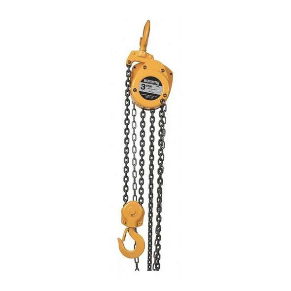 Harrington Manual Chain Hoist,6000 lb.,Lift 10 ft. CF030-10