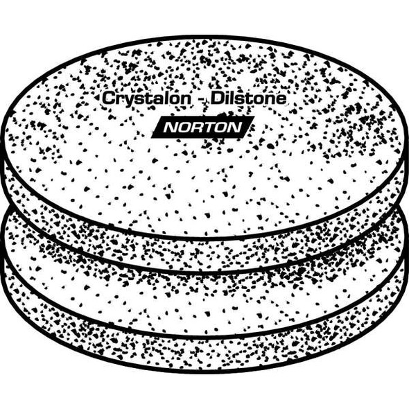 Combination Grit Sharpening Stone: Silicon Carbide, Coarse/Fine, 4 in Lg