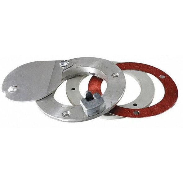 American Garage Door Supply Exhaust Port,Latching 4 In,2 In. Doors EL42