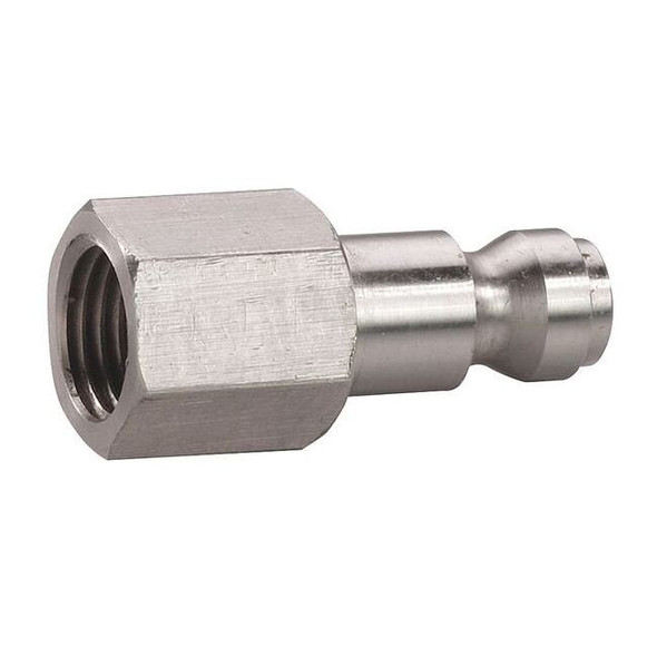 Speedaire Coupler Plug,(F)NPT,1/4,304 SS 30E563
