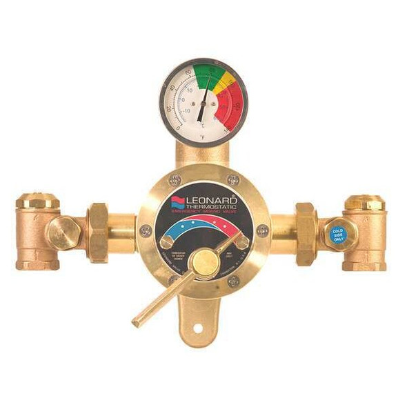 Leonard Valve Emergency Mixing Valve,Bronze,1 in.NPT TM-800-LF