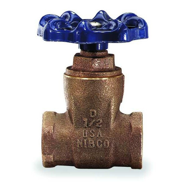 Nibco Gate Valve,1-1/2 In.,FNPT,Bronze T29 1 1/2