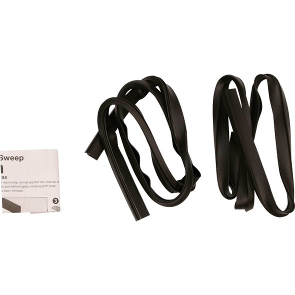 Larson 38 In. Black Storm Door Sweep Insert (2-Pack) CH9030501