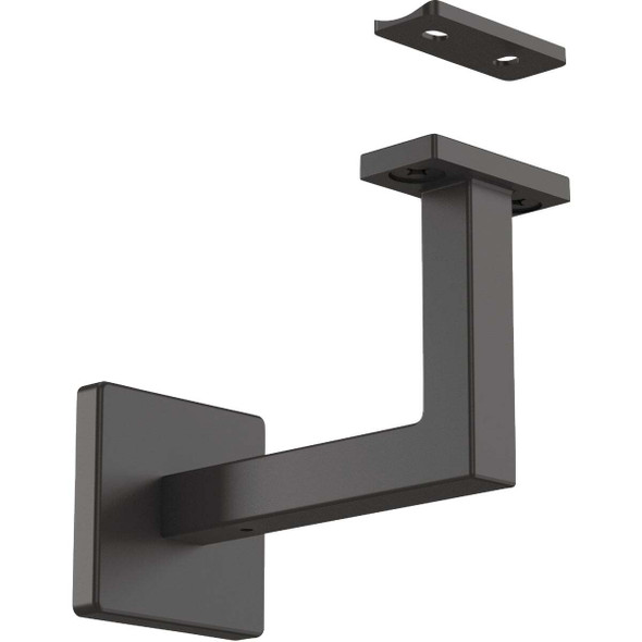 National Hardware 3-5/16 In. Matte Black Reed Handrail Bracket N830-524