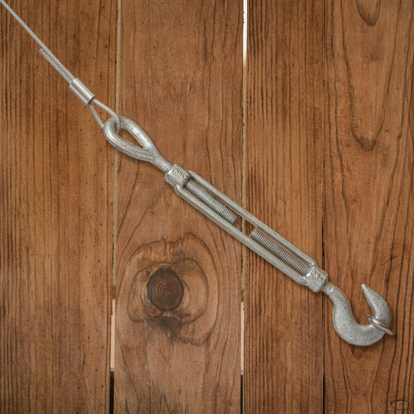 National Hardware 1-2 In. x 6 In. Hook-Eye Turnbuckle N177-501 211203