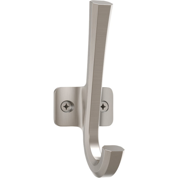 National Hardware Powell 4-5/16 In. Satin Nickel Angled Hook N337-913