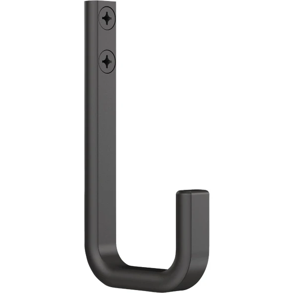National Hardware 4 In. Matte Black Reed Modern Hook N337-915