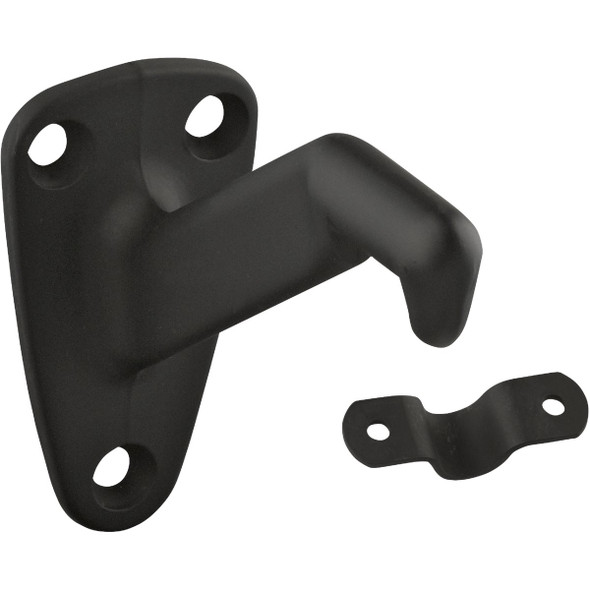 National Hardware Oil Rubbed Bronze Zinc Handrail Bracket with Steel Strap