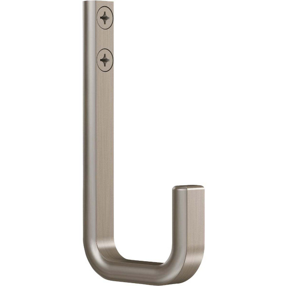 National Hardware 4 In. Satin Nickel Reed Modern Hook N337-916